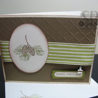 Christmas Pine Card & 12 Weeks of Christmas