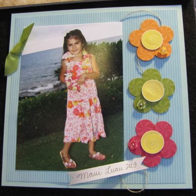 Sweets for the Sweet – Scrapbook Layout