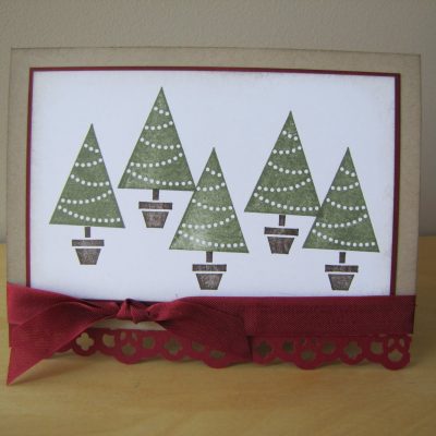 Pennant Parade Christmas Card & Gift with Online Order