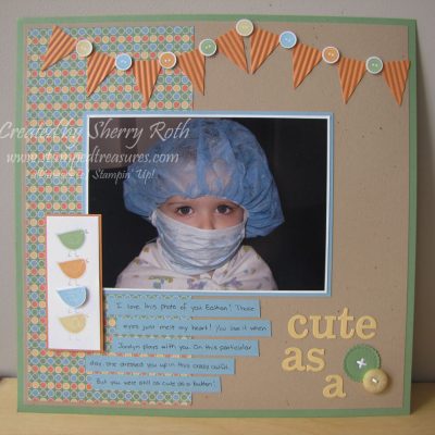 Best of Everything Scrapbook Layout