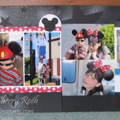 Magical Scrapbook Layout