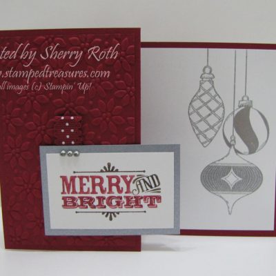 Merry & Bright Fun Fold Card