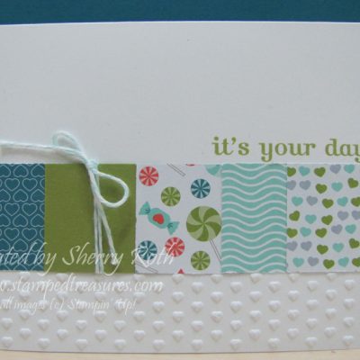 Birthday Card Stamp-a-Stack