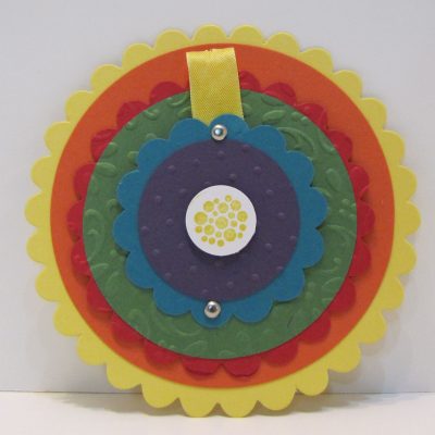 Bright Blossoms Telescoping Card