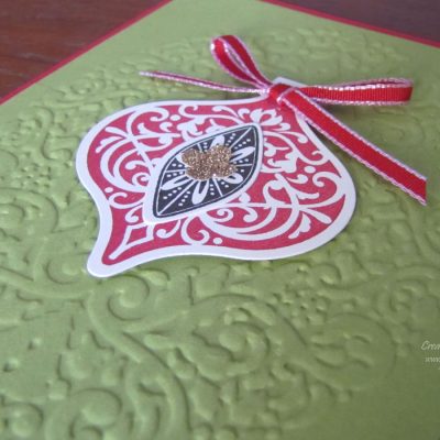 Ornament Keepsakes Card
