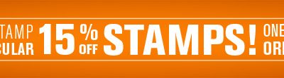 Save 15% on Stampin’ Up! Stamps – Today Only!