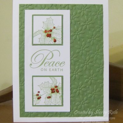 Peace on Earth Christmas Card