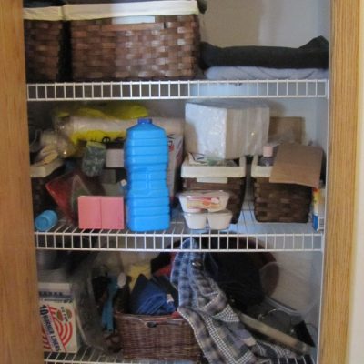 Organization – Linen Closet