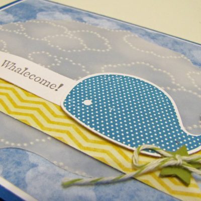 Oh, Whale!  Whalecome Card