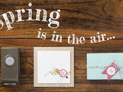 Spring is in the Air – well at least the sun is out!