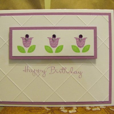 One Card Layout – Three Colours