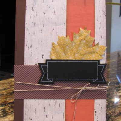 Fall/Thankful Album Class