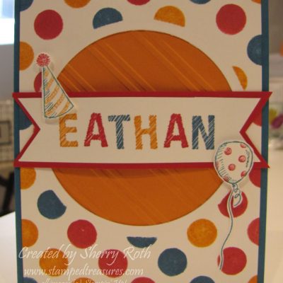 Build a Banner Birthday Card