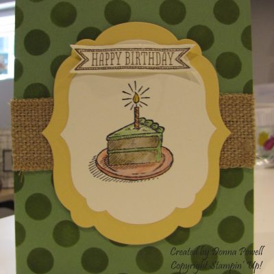 Sketched Birthday Cards