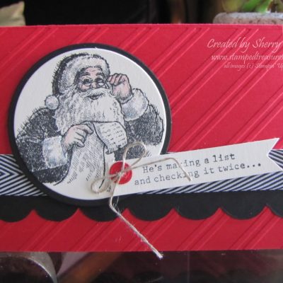 Santa’s List Christmas Card