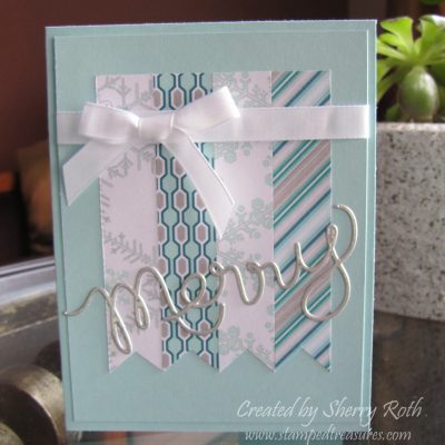 Winter Frost Merry Card