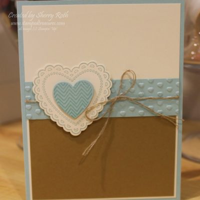 Hearts a Flutter Card