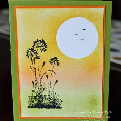 Serene Silhouettes Card