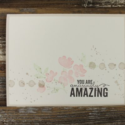 Painted Petals Card