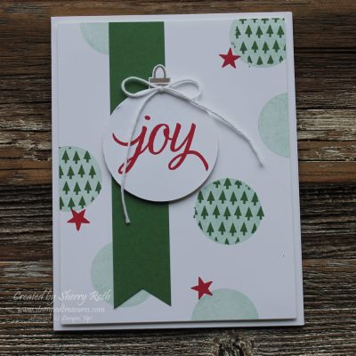 Masking with the Your Presents stamp set by Stampin’ Up!