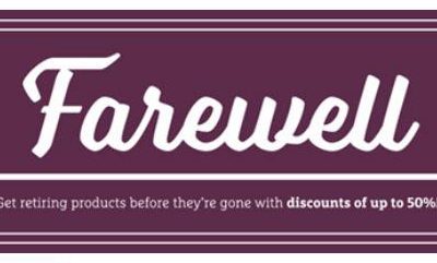Retiring Product up to 50% off!