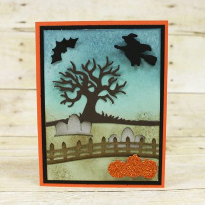 Halloween Scenes Edgelits by Stampin Up!