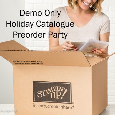 Holiday Catalogue Preorder Party