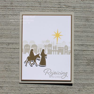 Christmas Card using the Night in Bethlehem Bundle