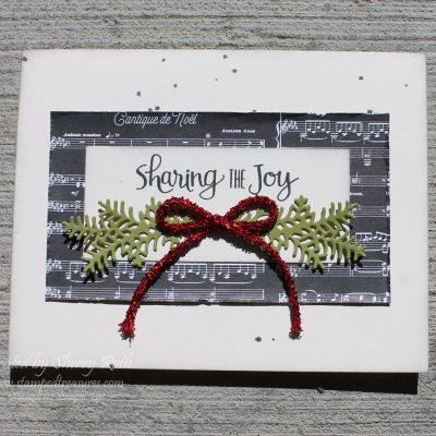 Sharing the Joy SIMPLE Christmas Card