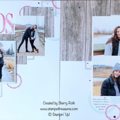 Memory Keeping Monday Friends Layout