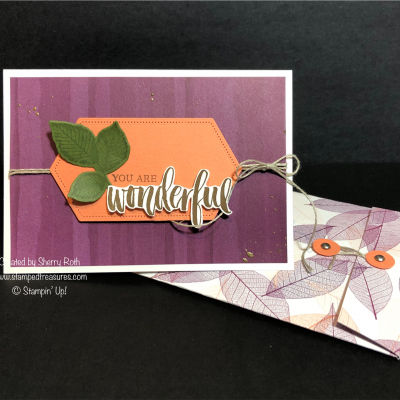 Rooted in Nature Note Card with Coordinating Coin Envelope