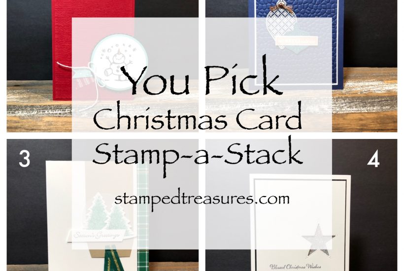 You Pick Christmas Stamp-a-stack