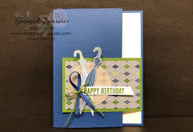 Simple Masculine Fun Fold