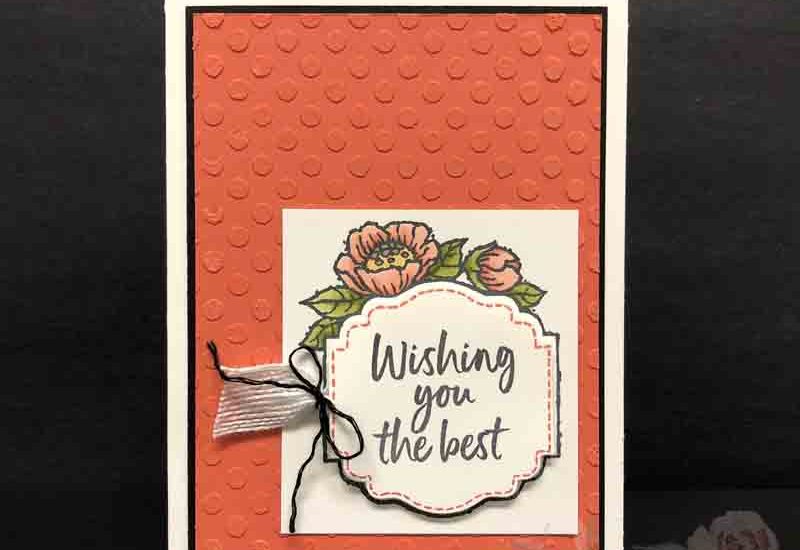 How to Color Embossing Paste