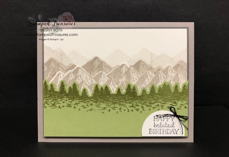 Mountain Air Belated Birthday