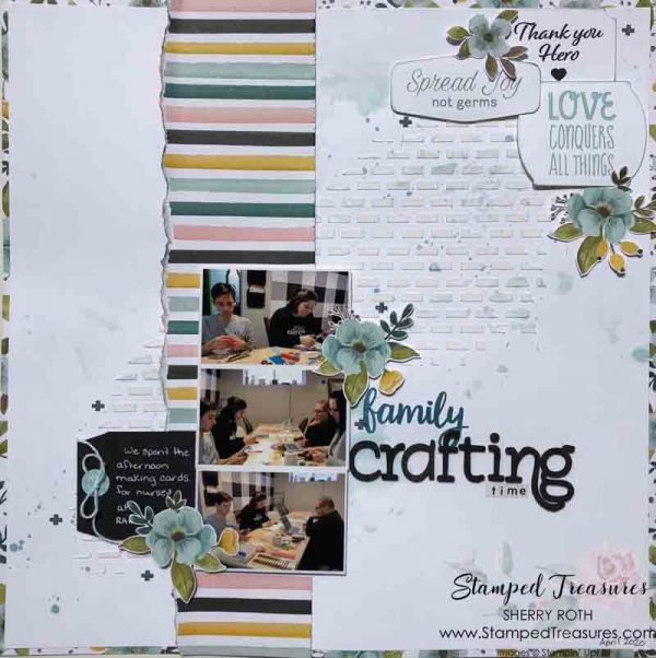 Create your own Scrapbook Embellishments - Stamped Treasures