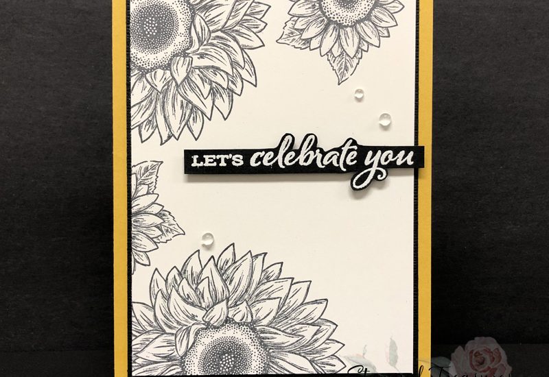 Simple Celebrate Sunflowers
