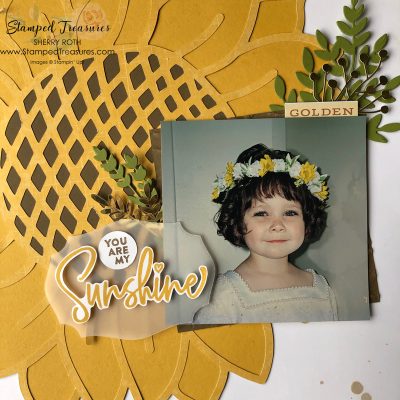 You Are My Sunshine Layout