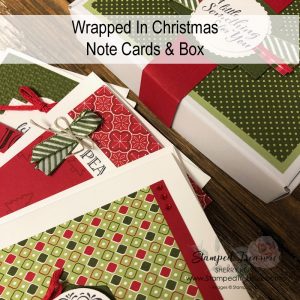 Wrapped in Christmas Note Cards & Box