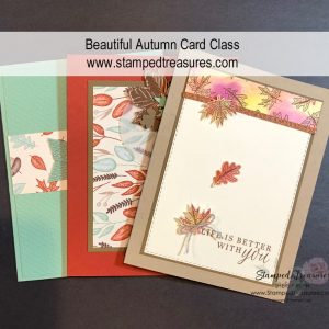 Beautiful Autumn Card Class