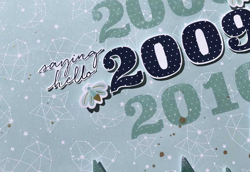 Scrapbook Album Title Page