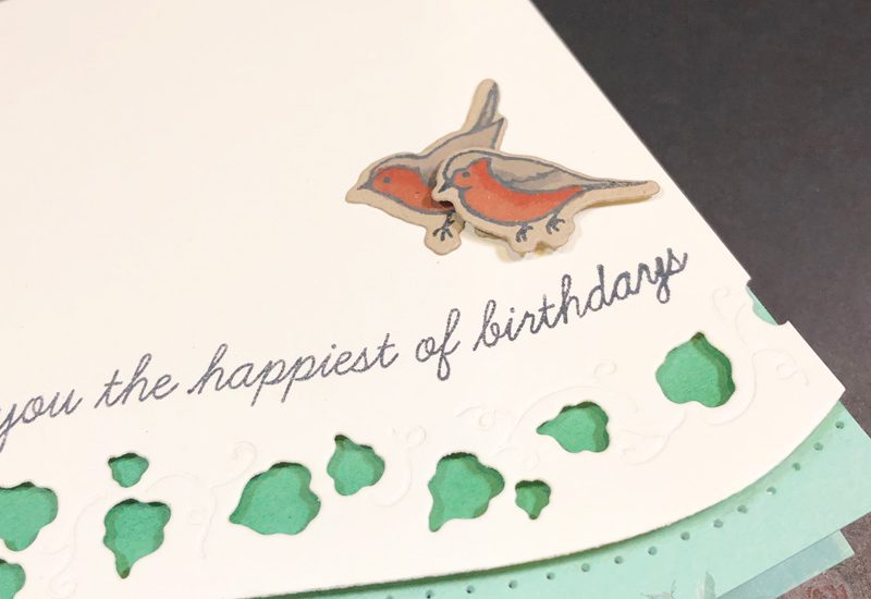 Quite Curvy Birthday Card