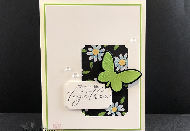 Simple Floating & Fluttering Card