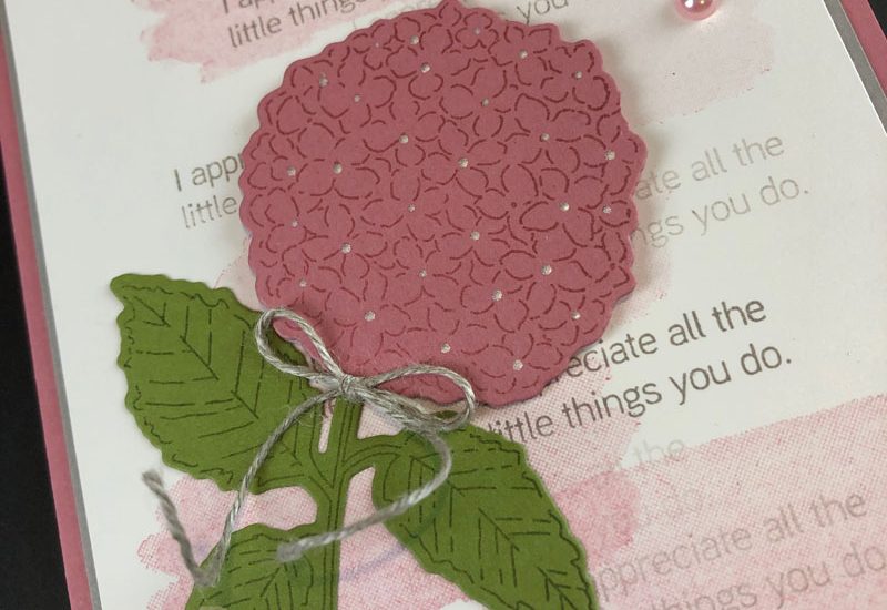 How to Create a Fun Stamped Background