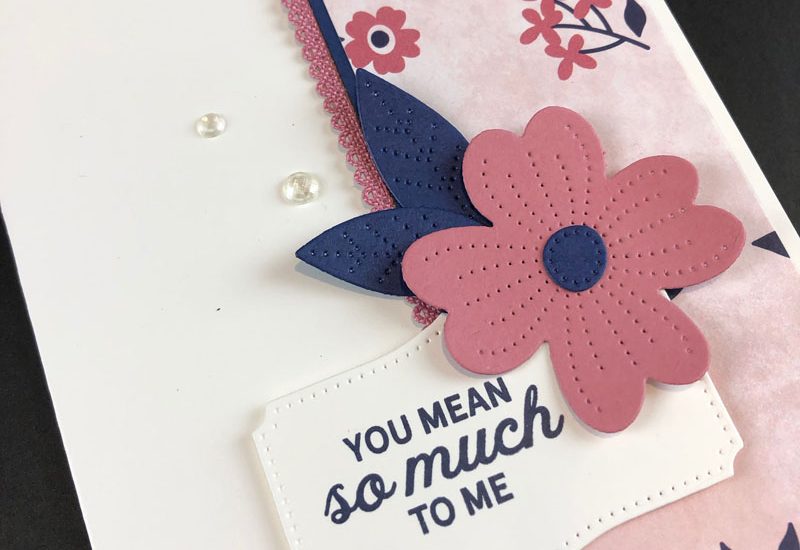 Simple In Bloom Handmade Card