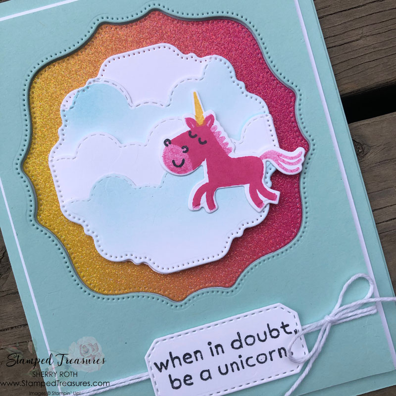 When In Doubt Be a Unicorn Card