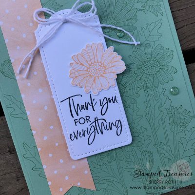 Daisy Garden Thank You Card
