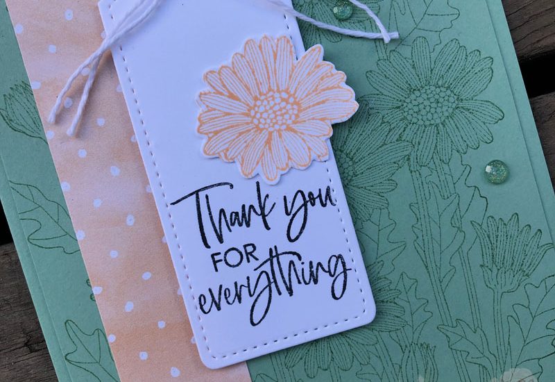 Daisy Garden Thank You Card