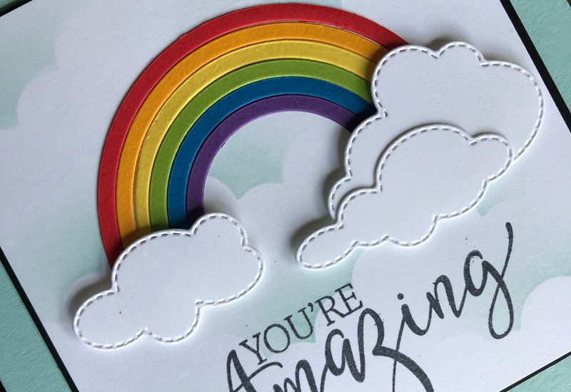 Create with Friends Rainbow Card