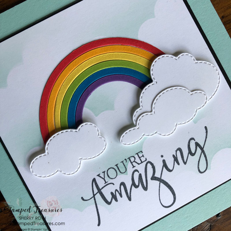 Create with Friends Rainbow Card